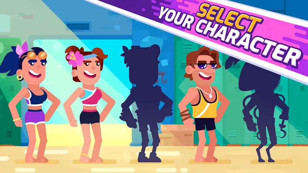 Ecrã de escolha de atletas em Beach Volleyball Challenge