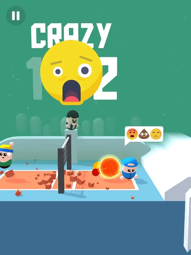 Remate festejado com marcador em Volley Beans